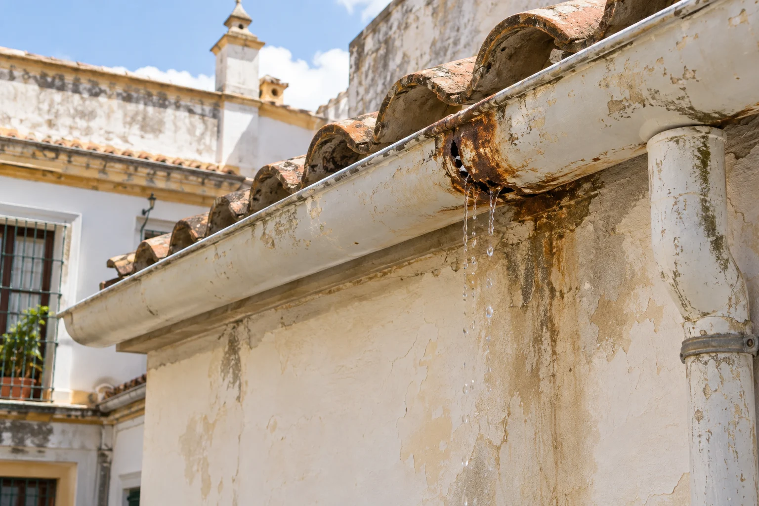 Reparación: cuando el agua ya tenía camino pero se escapa